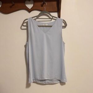 Babaton Light Blue Sleeveless Top
